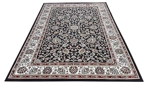 Handmade Silk Carpet - Black