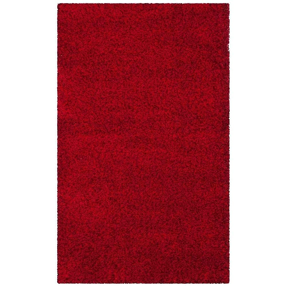 Modern Shaggy Carpet (Colour- Maroon)