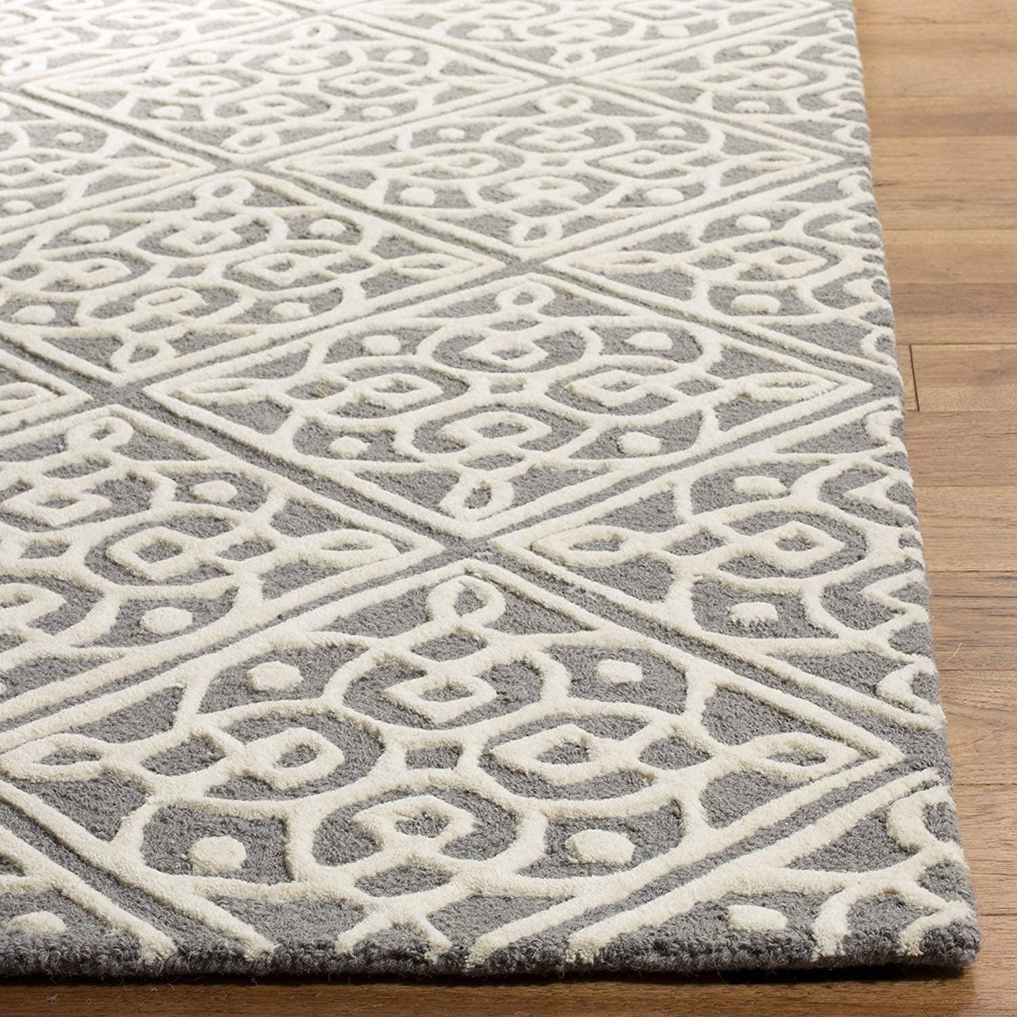 Hand Tufted - Grey Box