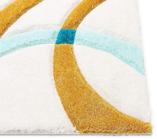 Modern Shaggy Carpet (Colour- Multi Colour)