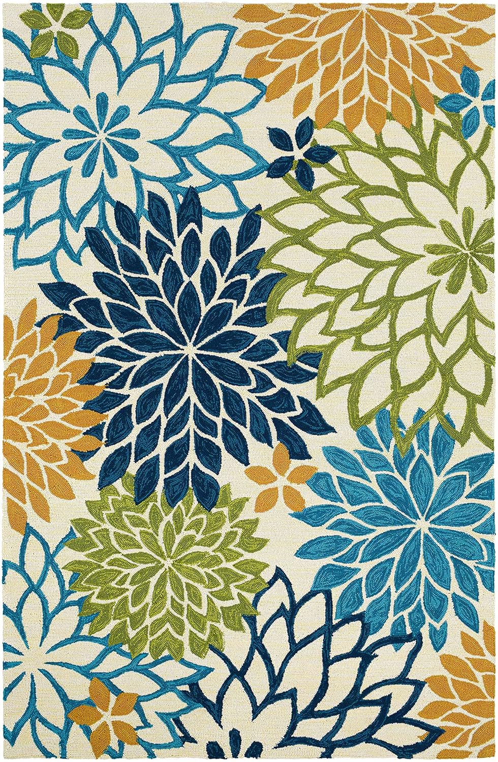 Hand Tufted - Multi Yellow