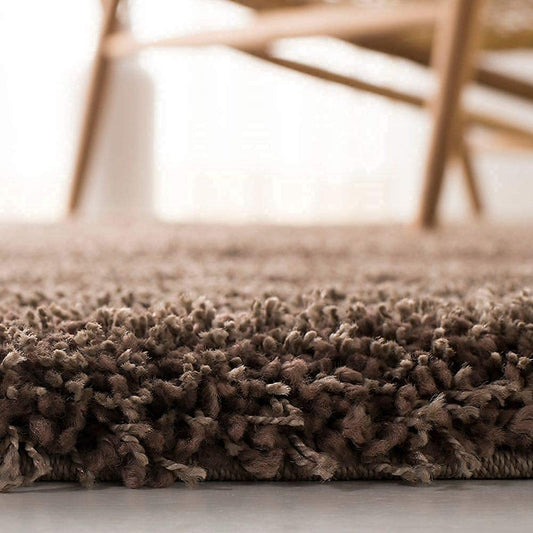 Modern Shaggy Carpet (Colour- Dark Brown)