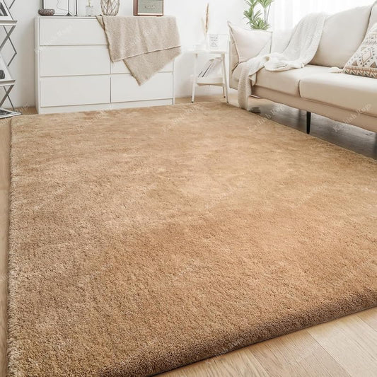 Modern Shaggy Carpet (Colour- Pure Beige)