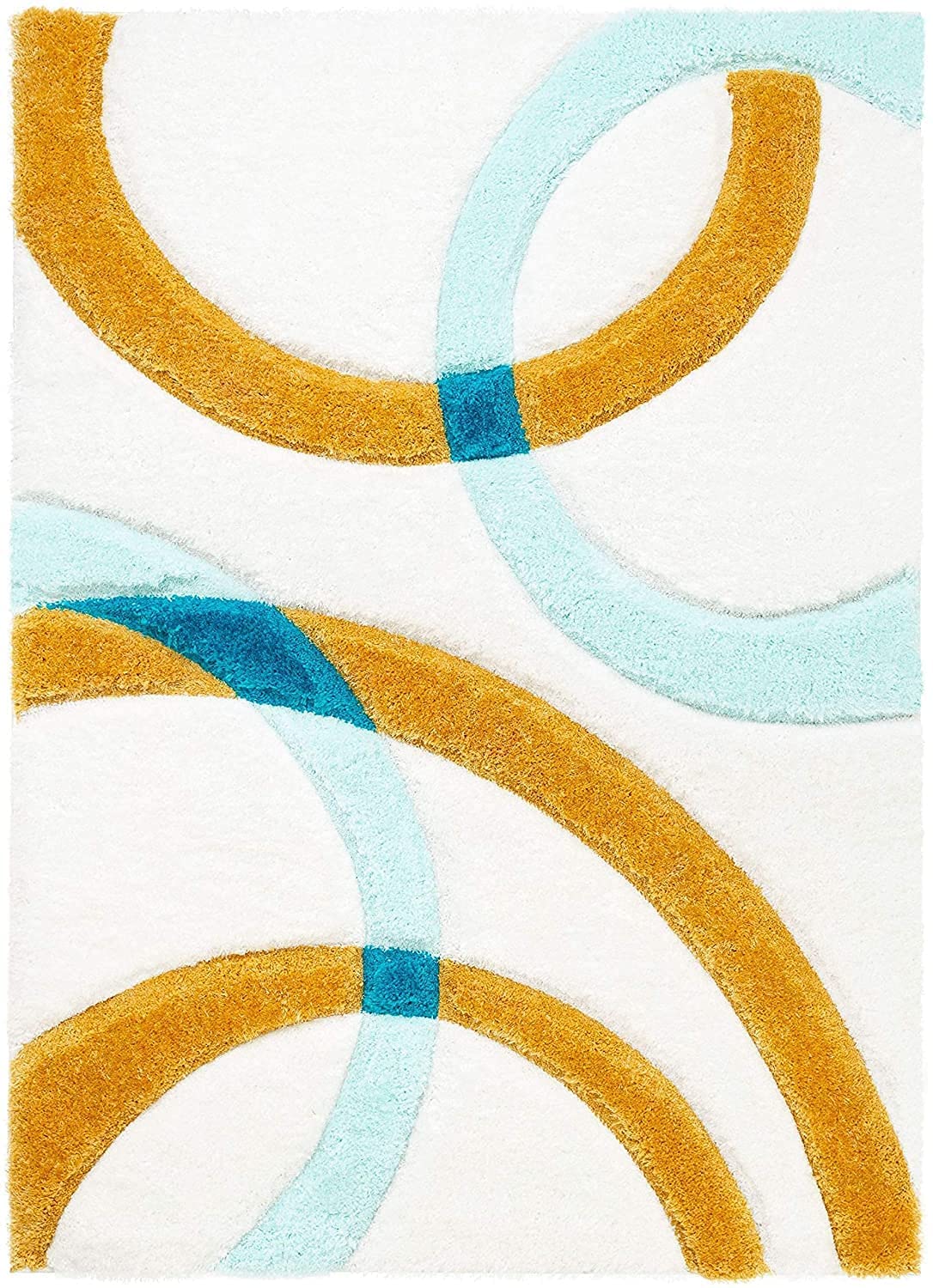 Modern Shaggy Carpet (Colour- Multi Colour)