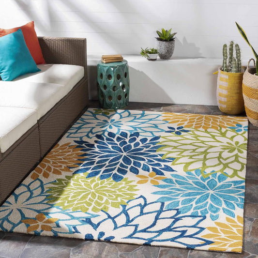 Hand Tufted - Multi Yellow
