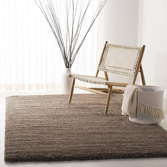 Modern Shaggy Carpet (Colour- Dark Brown)