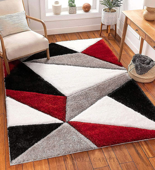 Modern Shaggy Carpet (Colour- Multicolour)