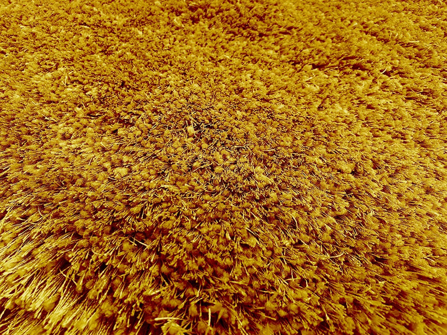 Modern Shaggy Carpet  (Colour- Mustard)