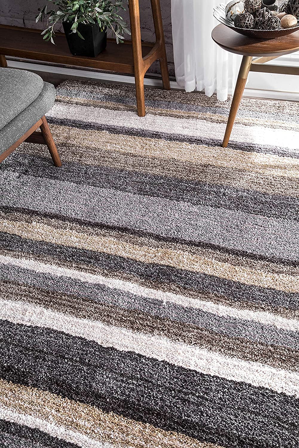 Modern Shaggy Carpet (Colour- Beige)