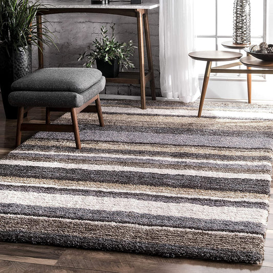 Modern Shaggy Carpet (Colour- Beige)